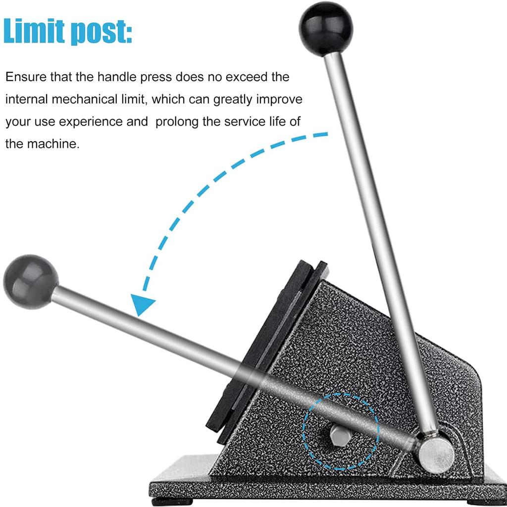 25MM-75MM DIY Runder Papier-Schneidekreis-Messer Knopf-Abzeichen Kreis-Papier-Schneidemaschine Abzeichen-Knopf-Hersteller Kreis-Schneider