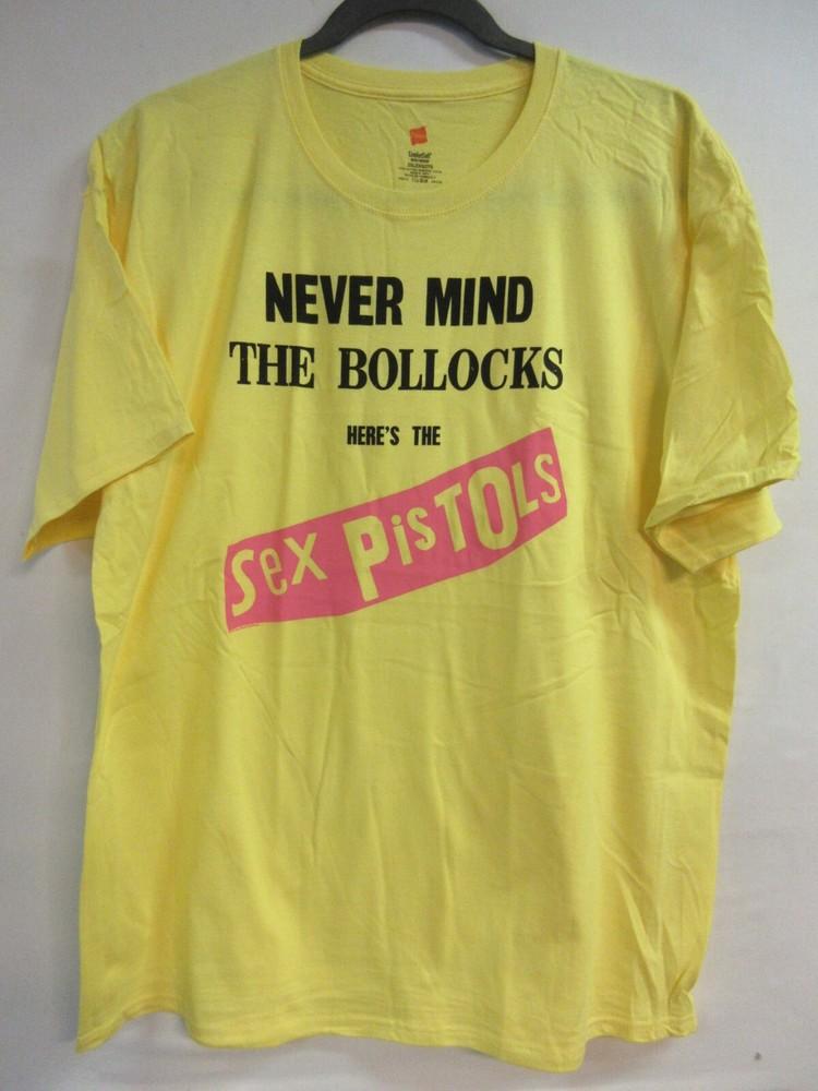 SEX PISTOLS OFFICIAL MERCH BOLLOCKS 2013 BAND CONCERT MUSIC  2XL / XXL Unisex T-Shirt XL