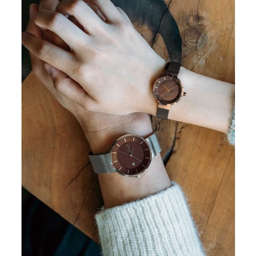 Bering Women's Solar Watch 14627-265-J Brown