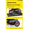 1/12 BMW S1000 RR Gulf Oil Edition Super Motorcycle Diecast Model Car Metal Alloy Ornament Collection & Hobby Birthday Gifts Boy