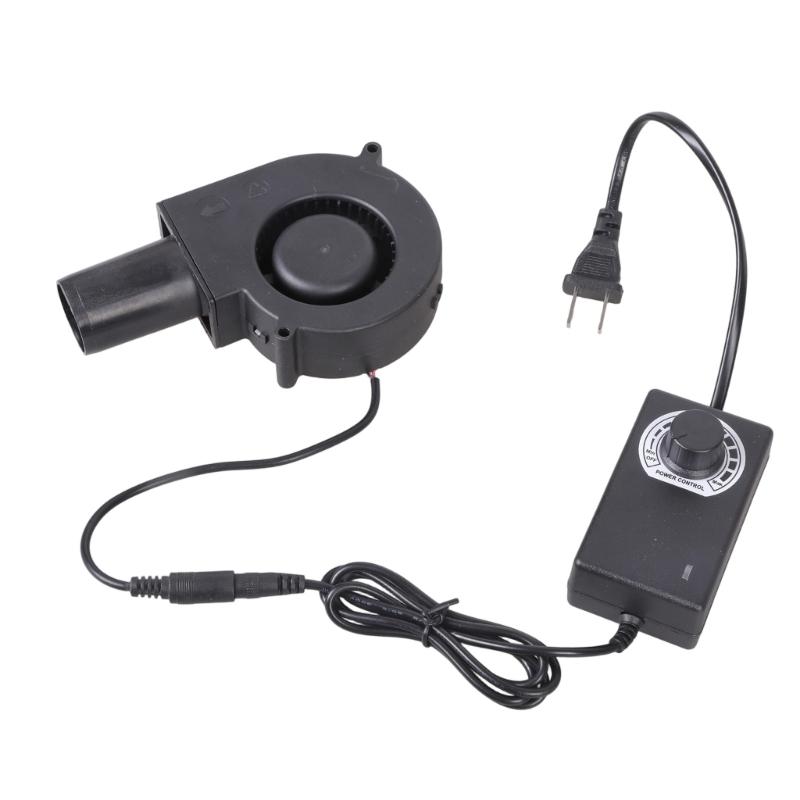 Variable Speed Brushless Air Blower With Double Ball Bearing For Efficient Fire Starting In Fireplaces And BBQs