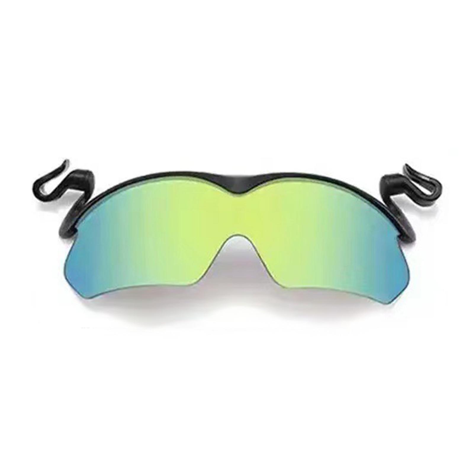 

Регулируемые солнцезащитные очки с зажимом для шляпы, поляризованные солнцезащитные очки с зажимом для козырька шляпы, очки с защитой от ультрафиолета и антибликовым покрытием для рыбалки на открытом воздухе зелёный