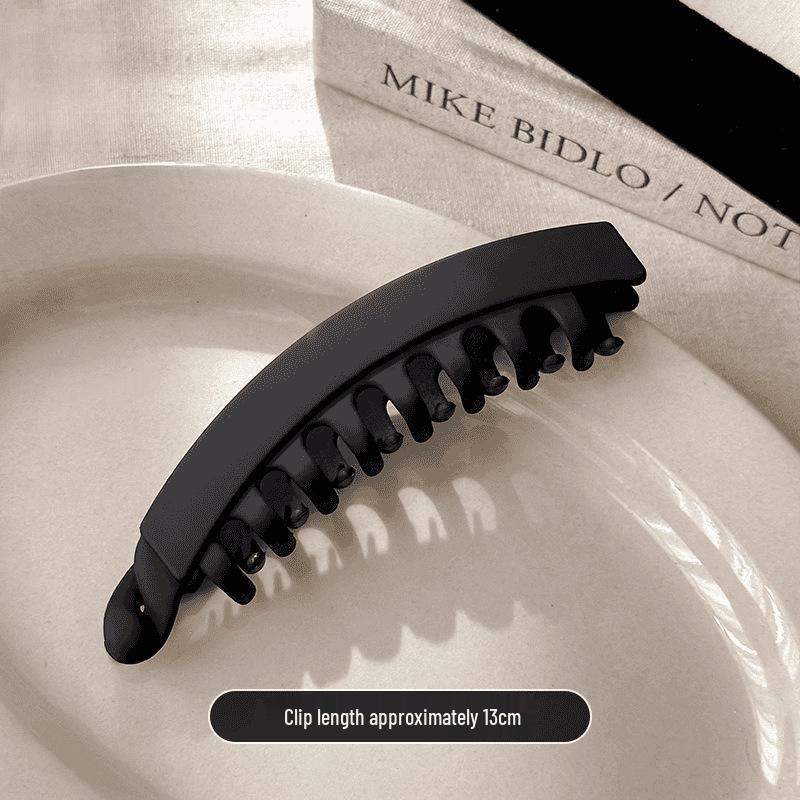2025 New Style Large Vertical Banana Hair Clip for Thick Hair - High Ponytail Fixing Tool