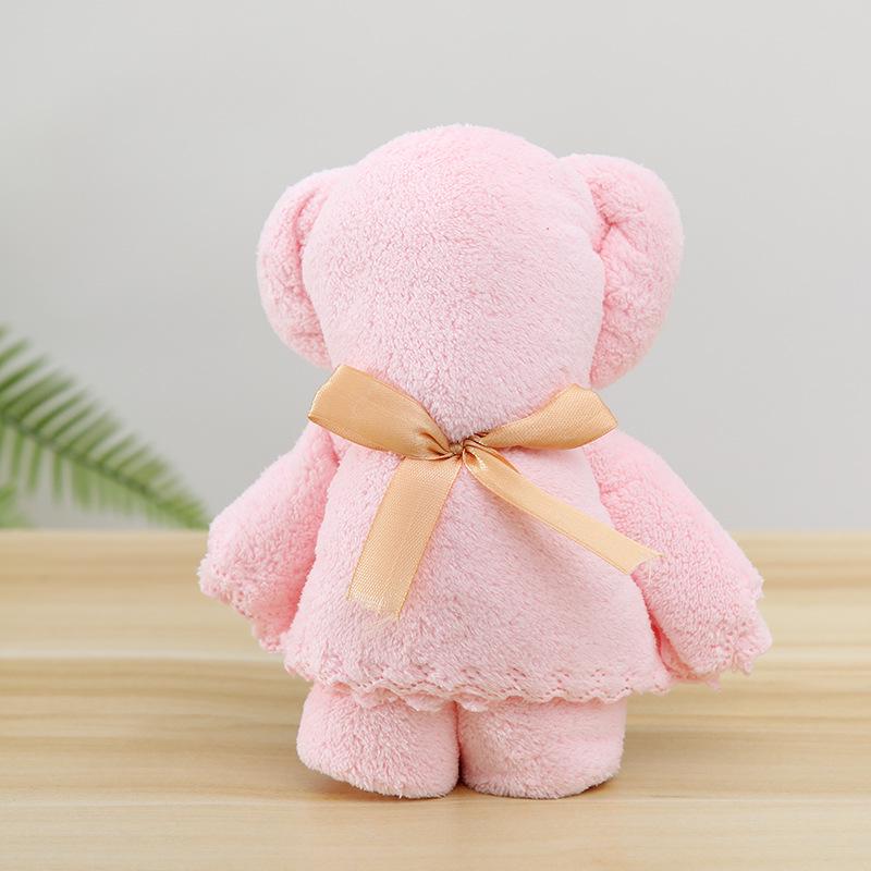 Customized Little Bear Towel Souvenir - Perfect for Weddings, Kindergarten Gifts, or Special Occasions.