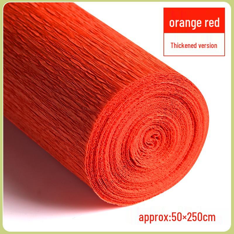 Packung dickes grünes Krepppapier für handgefertigte 3D-Blumen, ideal für Bastelarbeiten in Grundschule und Kindergarten