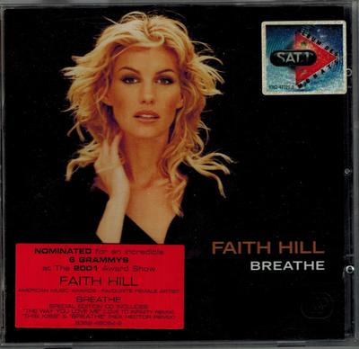 CD FAITH HILL - Brea- New Version  9362480842 Warner Bros. Re 1999 Europe Rock Used