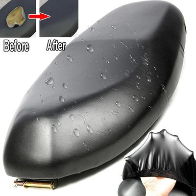 1PC Motorcycle Seat Cover Waterproof Breathable Leather 3D Mesh Cushion Cover Protector Sunscreen for Motorcycle Electric Scooter