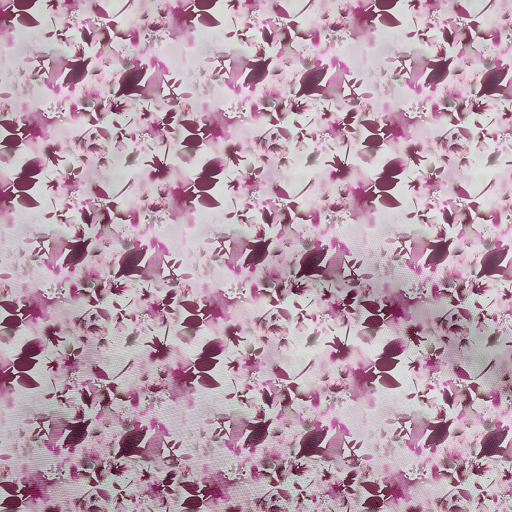 

OneOone Cotton Flex Green Fabric Акварельні квіткові ремісничі проекти Декоративна тканина з принтом у дворі 40 дюймів 42 Inch Wide - Viscose Chiffon рожевий