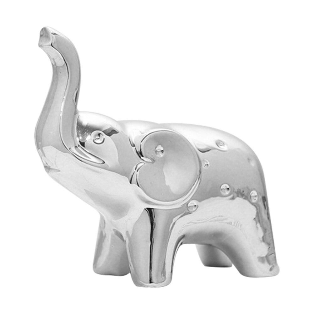 Elephant Statue Home Decor Elephant Statue Decorations Gold Sculpture Ornaments