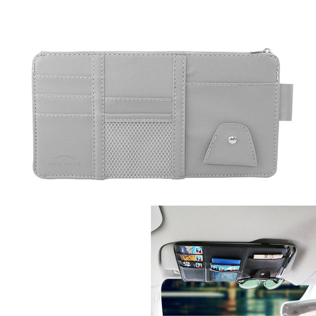 Honda N-VAN JJ1 JJ2 Sunvisor Pocket Car PU Leather Storage Bag 2018.7 - Current