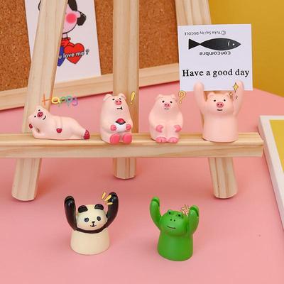 Zakka Pig Message Clip & Note Holder - Cute Japanese Heart Ornament