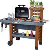 Smoby Scalable Outdoor Kitchen - Grill and Plancha - 40 Accessories