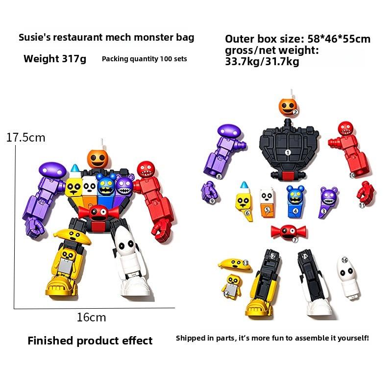 Suzys Diner Restaurant Robot Figure Pvc Collectible Toy For Kids And Fans