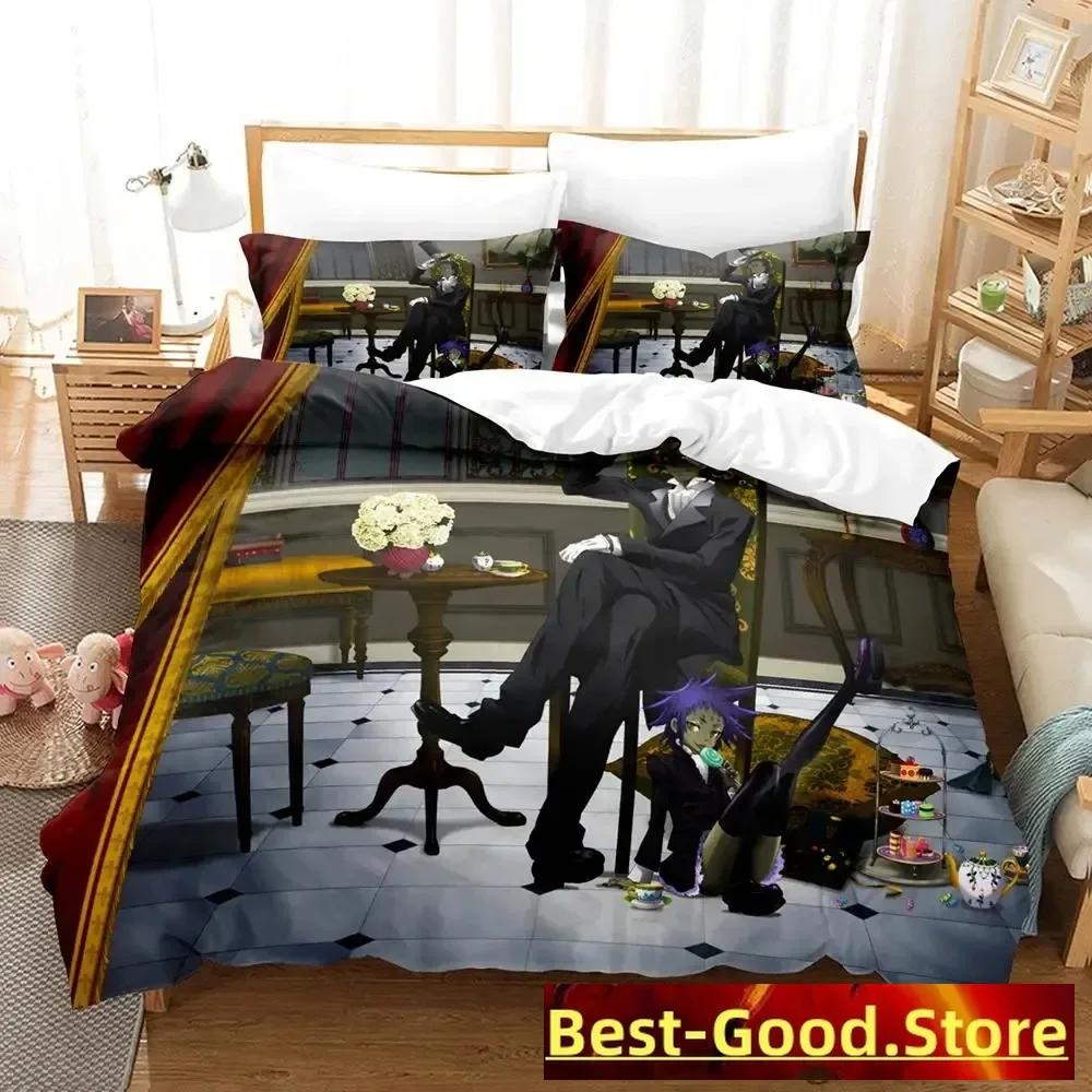 New D.Gray-man Bedding Set Single Twin Full Queen King Size Bed Set Adult Kid Bedroom Duvetcover Sets Anime Parure De Lit Bed