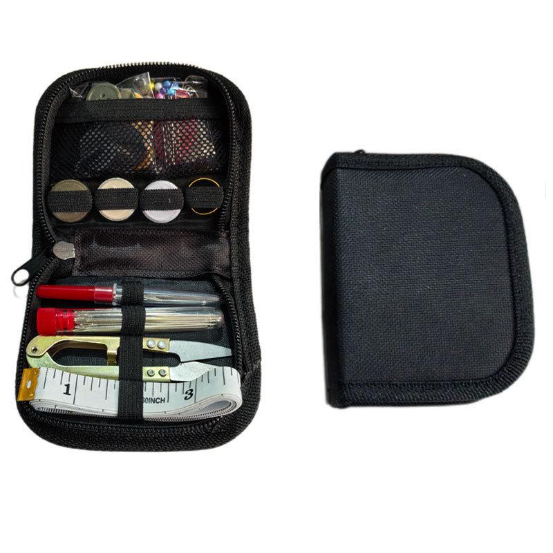 Kit da cucito portatile: Set da 226 pezzi di aghi e filo con scatola portaoggetti