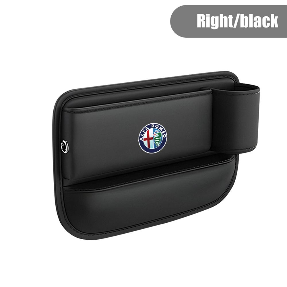 Pro Alfa Romeo Úložný box na škvíry a mezery v sedadle, držák na nápoje Pro Alfa Romeo 4C 159 Spider Giulia Giulietta 156 Mito 147