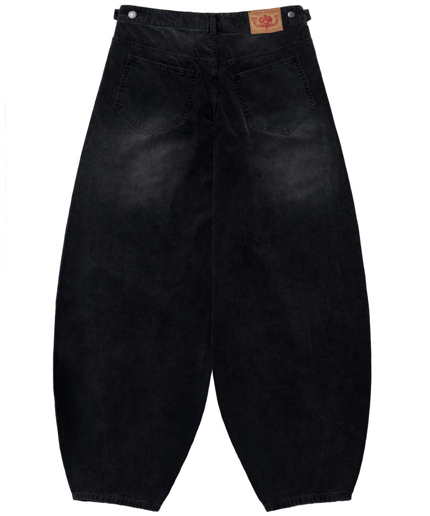 IDWS Viego Corduroy Balloon Pants Black