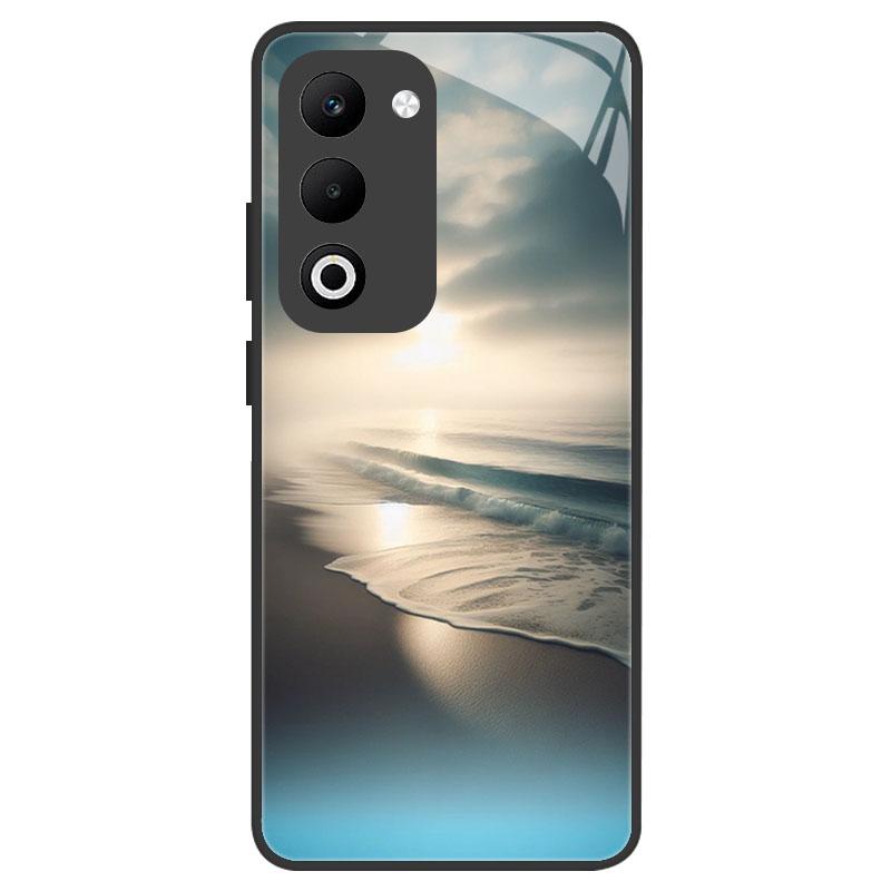 For OPPO A5 A5M Case Luxury Tempered Glass Phone Case For Oppo A5i Pro Shockproof Hard PC Back Cover Camera Protection Fundas