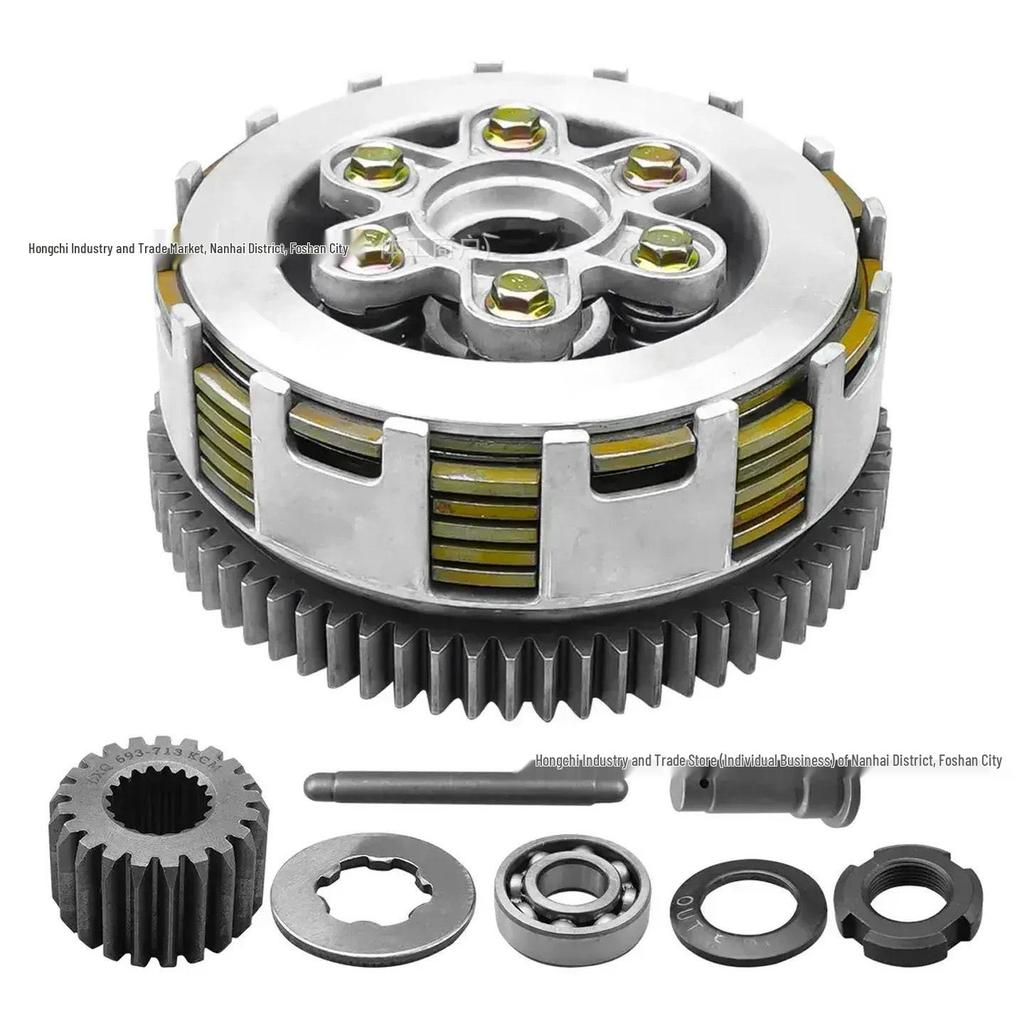 Meikeduo Motorcycle Clutch Assembly 6-Stud 6-Plate for FT/CG150 Dm200 Rt250zs