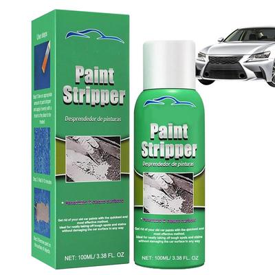 100ml Paint Stripper Metal Paint Stripper High Efficiency For Auto Wall Marine Paint Graffiti Correction Multiuse Cleaning Tool