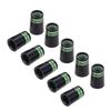 10 Pcs Golf Sleeve Ferrule for Golf Irons Tip Size 0.370 Plastic Golf Ferrules Club Shafts Accessories Red/Silver/Green/Blue