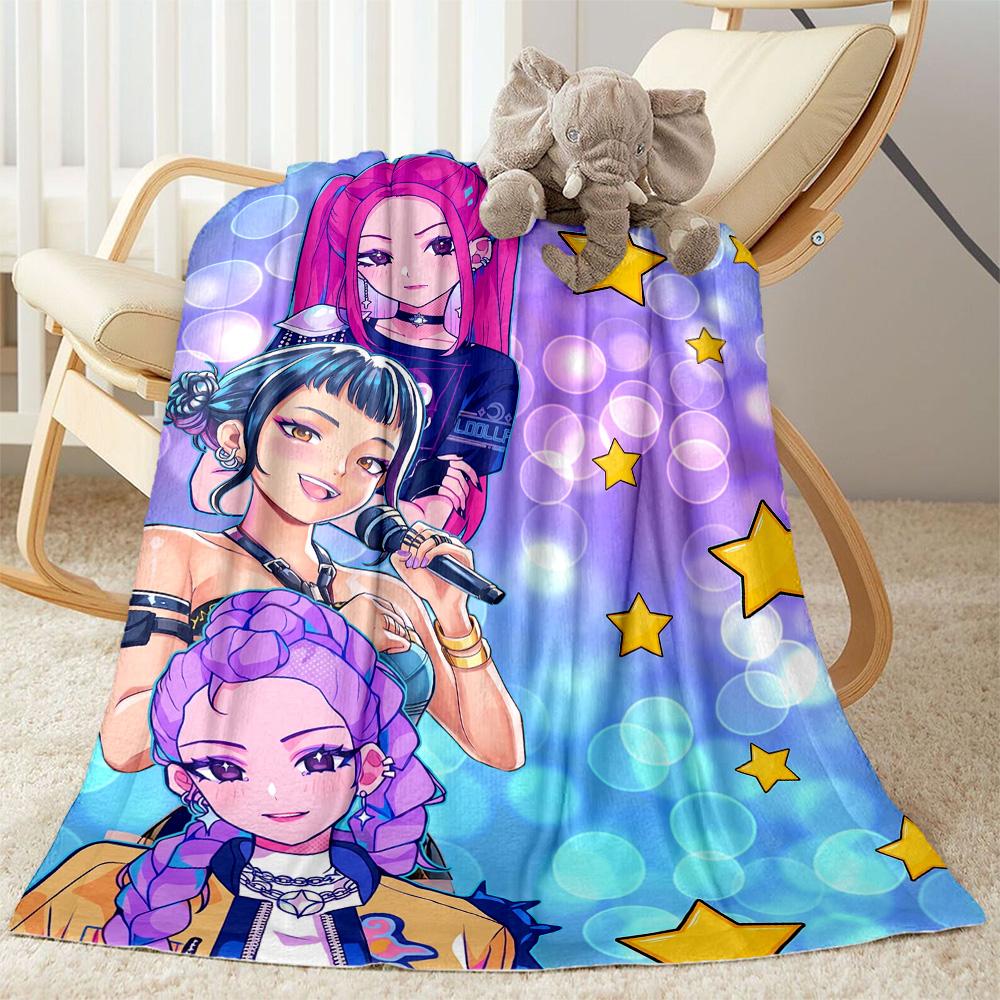 Starlit Harmony Blanket Ultra-Soft Perfect for Bed Couch Office Chair All-Season Use Digital Print Birthday Christmas Gift Blanket