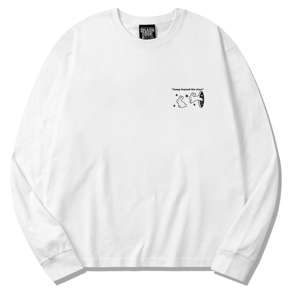 Seupeullaesikodeu Long Sleeve White - Beyond Star Rabbit
