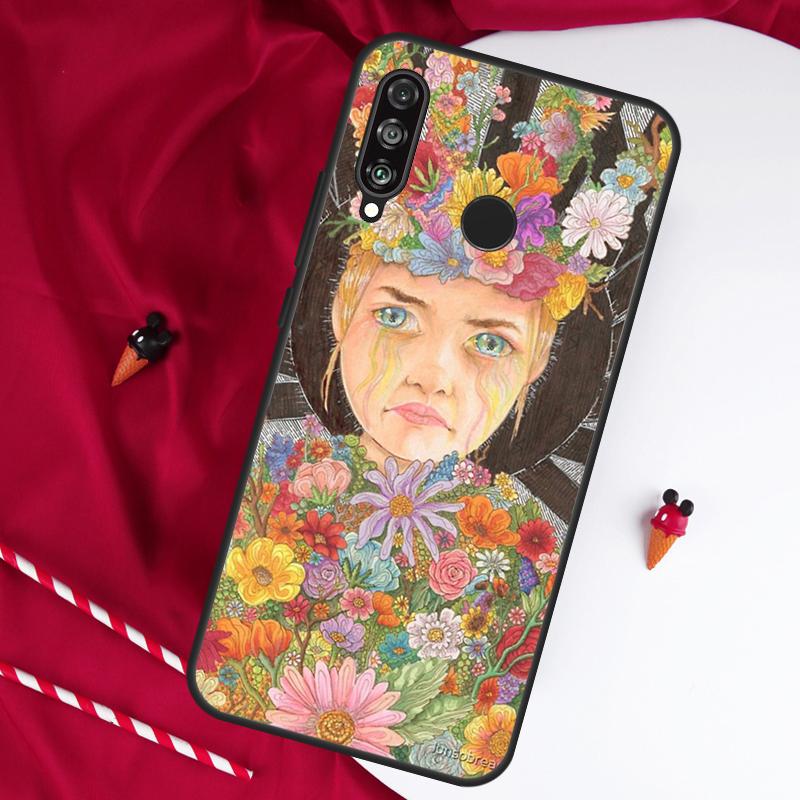 Midsommar May Queen For Huawei Nova Y61 Y91 Y90 Y70 Y60 Y72 12s 12i 11i 7i 8i 9 10 SE P60 Pro P30 P40 Lite Case