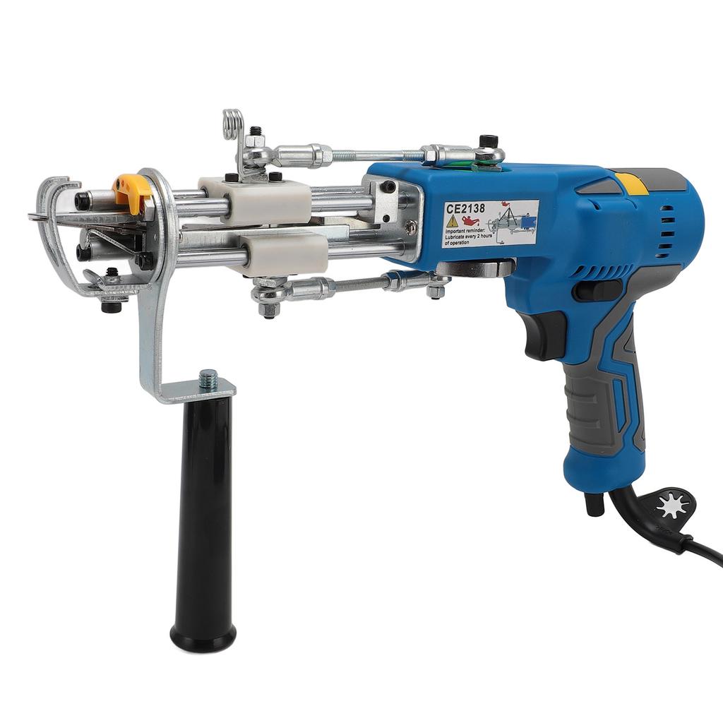 Carpet Tufting Gun Machine Kit Brushless High Power 2 In 1 Cut and Loop Pile Carpet Gun 100‑240V EU Plug