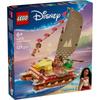 LEGO Disney Princess Moana's Canoe Adventure Toy Block Εκπαιδευτικό 6 Χρόνια 7 Χρόνια 8 Χρόνια 9 Χρόνια Disney Goods Pretend Play House 43270