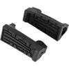 Motorcycle Front Pedal, 1 Pair Rubber Front Pedal Footrest Foot Pegs Fit for YBR 125