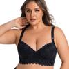 Plus Size Women Spring and Summer Sexy Lace Seamless Collection of Breast Anti Sagging Underwear