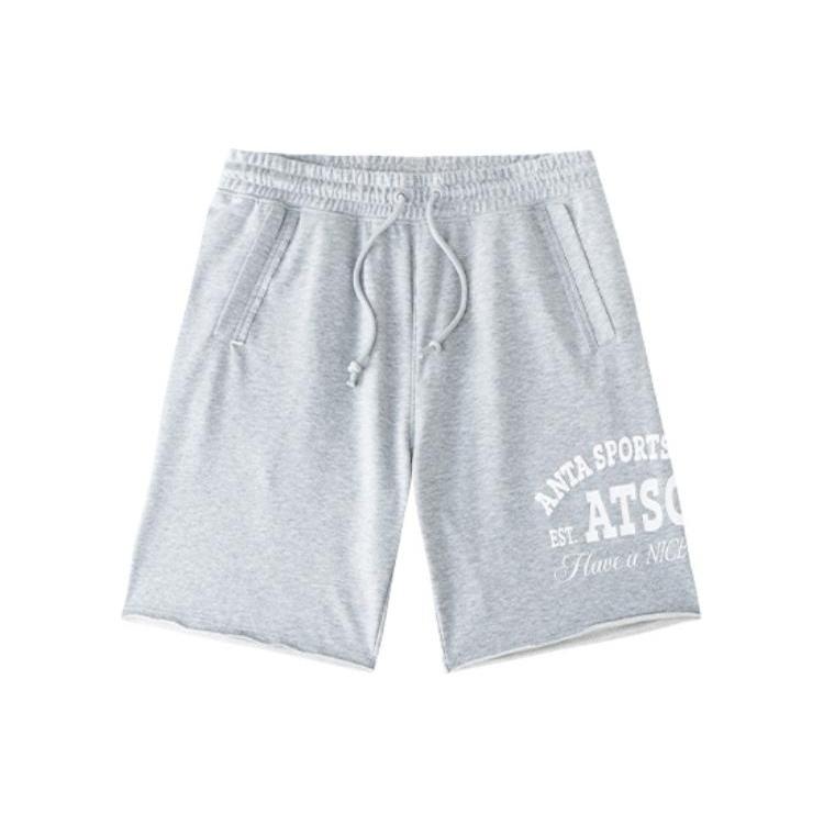 Anta Life Collection Повседневные шорты Мужские Серый Меланж Серый 152428302-2 L