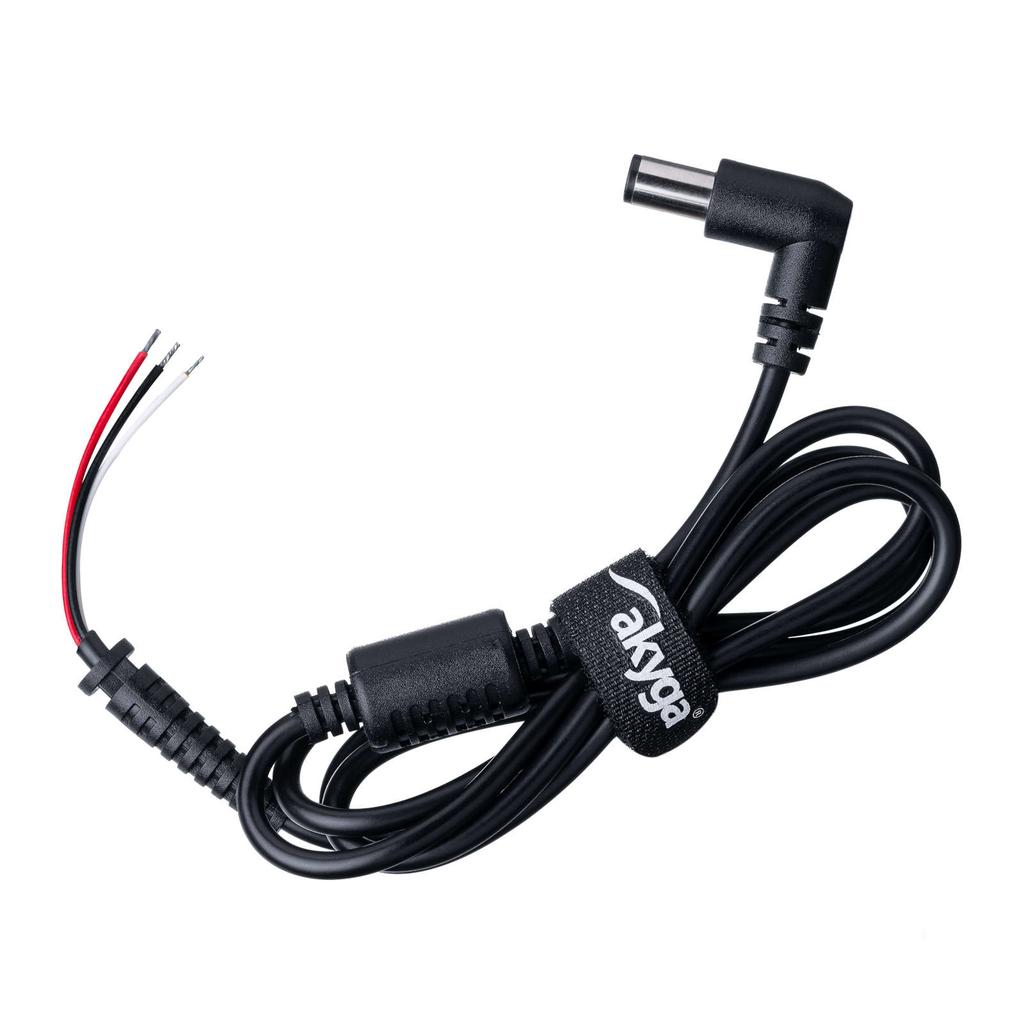 Przewód Do Zasilacza Akyga AK-SC-14 Notebook DELL 7.4 X 5.0 Mm + Pin Kabel 1.2m