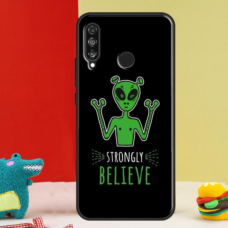Alien Marsmensch UFO Für Huawei Nova 9 10 SE 12i 12s 11i 5T Y91 Y90 Y60 Y70 Y72 Y61 P60 Pro P20 P30 P40 Lite Hülle