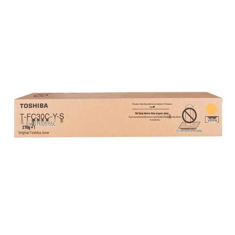Toshiba T-FC30C Original Toner Cartridge for e-STUDIO 2050C/2550C/2051C Printers