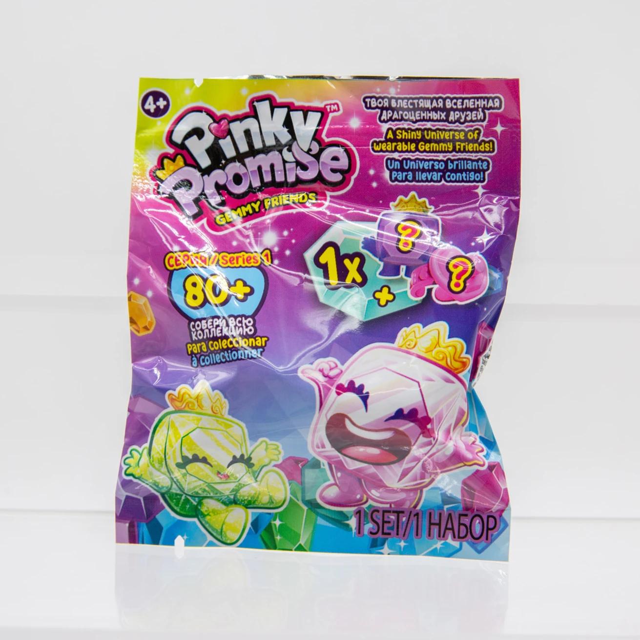 

Мизинчик клянусь Gemmy Friends Таинственная Слепая Коробка Подарки на День Рождения для Девочек Коллекционное Блестящее Носимое Кольцо Мини Фигурка Игрушки