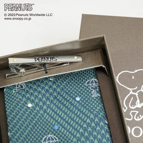 Set di fermacravatta PN914458 Verde 002 SNOOPY Brand Cravatta Fermacravatta Presente [Peanuts] &