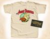 Das wütende Biber T-Shirt Tee Natur Vintage Baumwolle Filmplakat Beige Alle Größen S M L XL 2X 3X 4X 5X