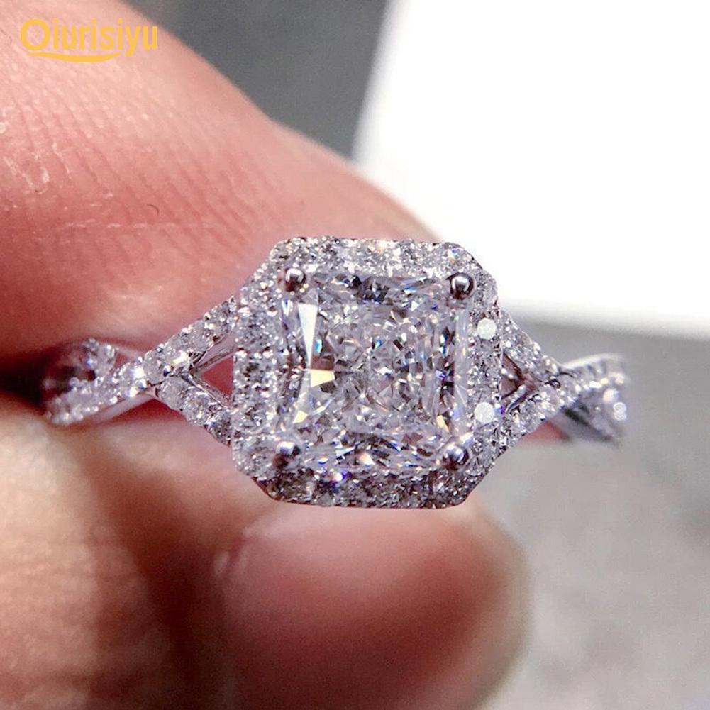 Deluxe Princess Cut Pigeon Crystal Crystal Zircon Elegante Deluxe Princess Cut Pigeon Crystal Crystal Zircon Elegante