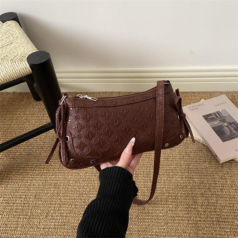 Women's Single-shoulder Shoulder Bag with Inner Compartment