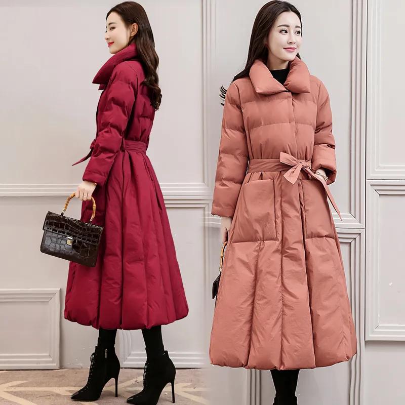 Winter Jacket Women Long Jackets Warm Parkas Female's Casual Thick Quilted Cotton Puffer Coats Parkas Outwear