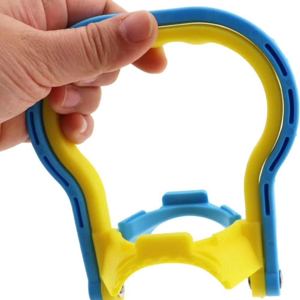 Thickened Water Lifting Device Plastic Handle Anti Slip Frame Heavy-duty Fixture for Effortless Bucket Handling Hand-held Ring