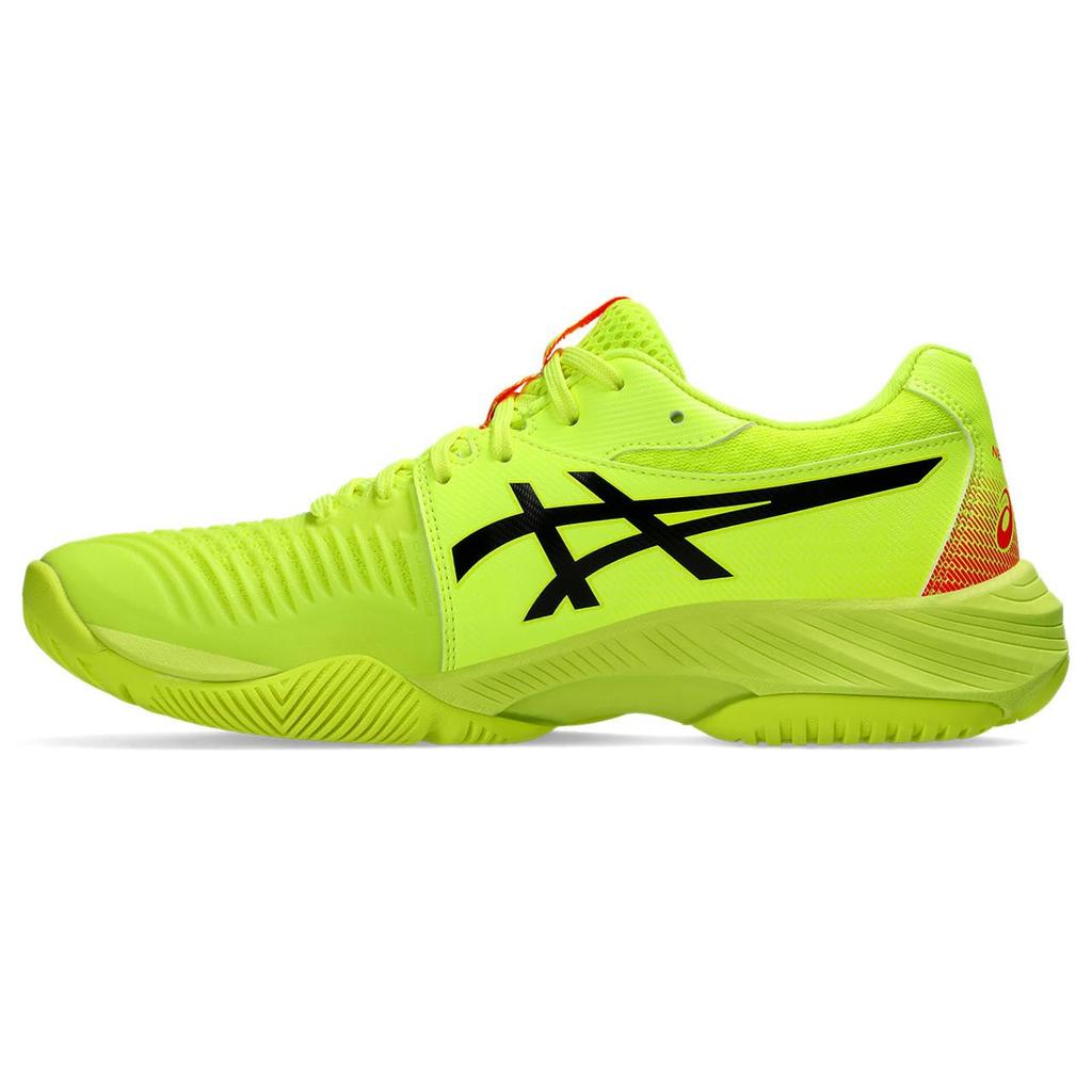 ASICS Netburner Ballistic FF 3 Paris Volleyball Shoes Size (1051A087), Unisex, Safety, Yellow/Black, 25.5