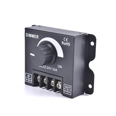Dc 12V 24V Led Dimmer Switch 30A 360W Voltage Regulator Adjustable Dimmers