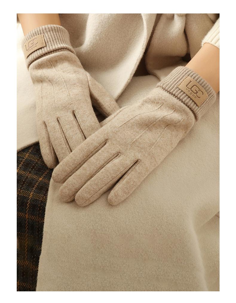 Unisexové zimní dotykové rukavice: Teplé, Zesílené, Plus Samet, Ideální pro Venkovní Cyklistiku