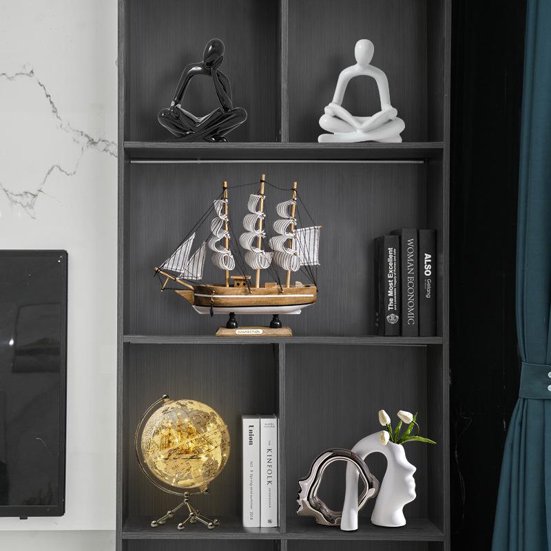 Modern Art Wine & Ornament Display Cabinet for Home or Office