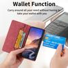 DF-05 For Samsung Galaxy S25+ Wallet Case RFID Blocking PU Leather Phone Cover