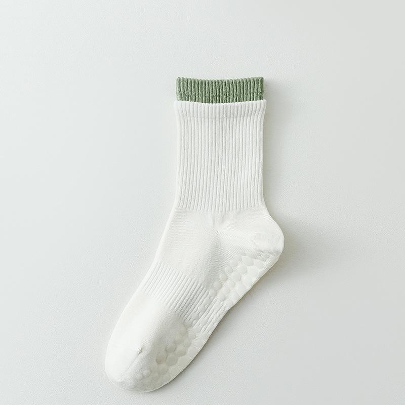 

Женские летние спортивные профессиональные фитнес носки для бега, скакалки, йоги, пилатеса, компрессионные, противоскользящие 1 pair