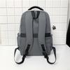 Schoolbag1011 New Japanese College Student Backpack Men's Travel Backpack Junior High School High School Students Large Capacity Multi-layer Schoolbag